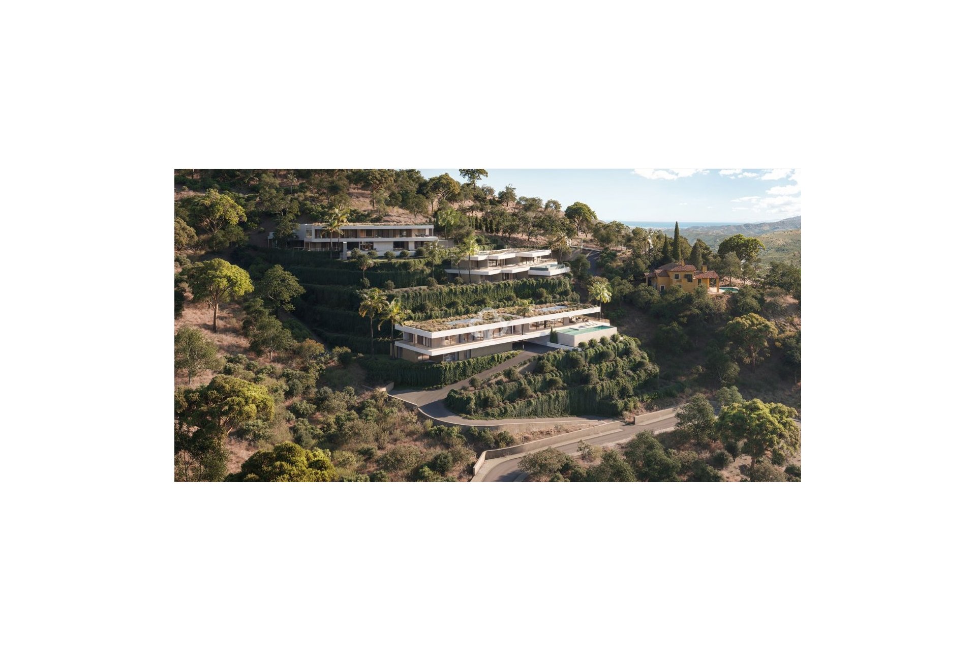 Obra nueva - Villas -
Benahavís - Calle Montemayor