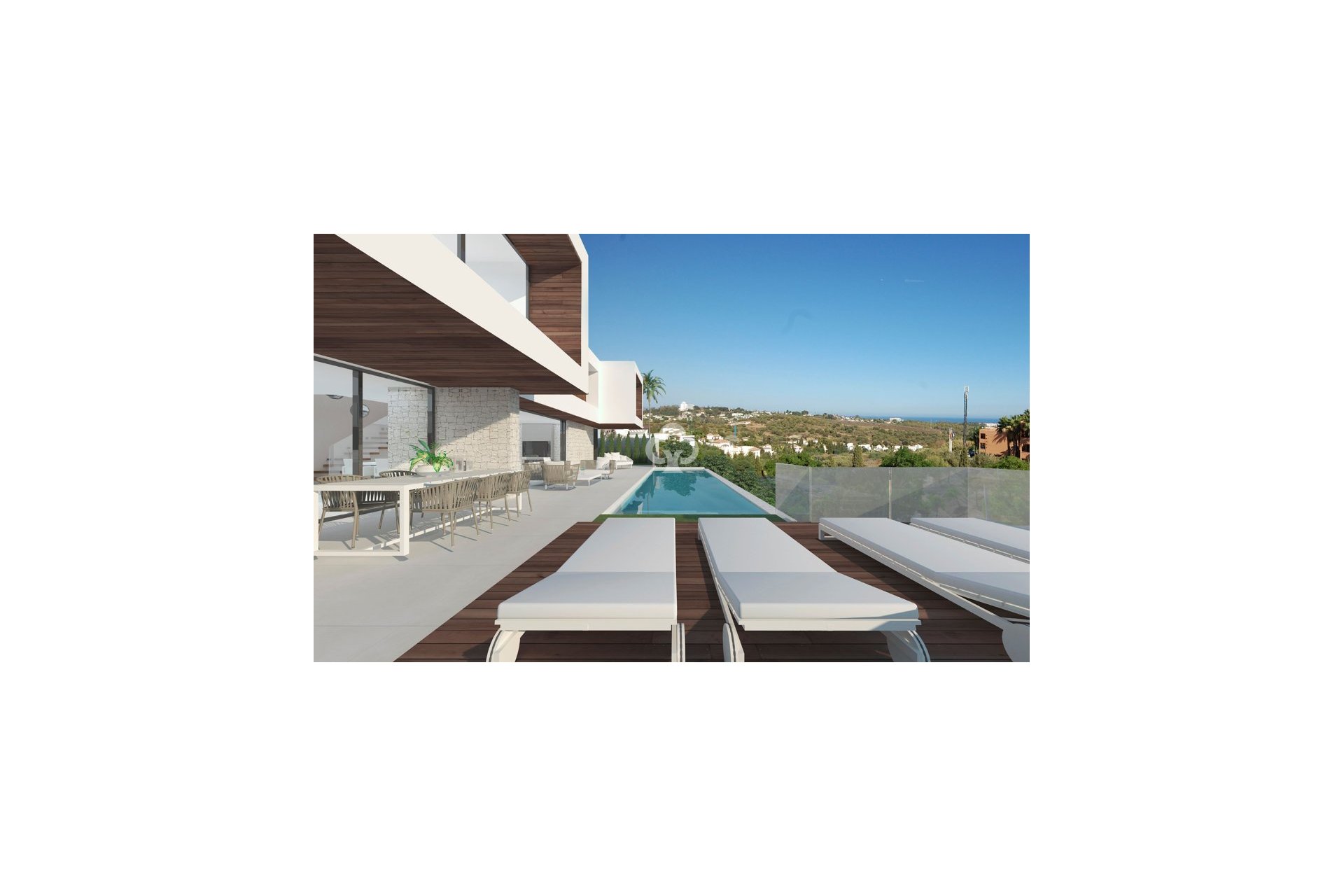 Obra nueva - Villas -
Benahavís - Urbanización Los Flamingos s/n