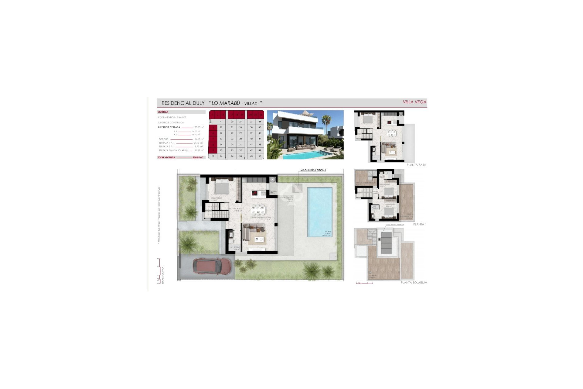 Obra nueva - Villas -
Ciudad Quesada