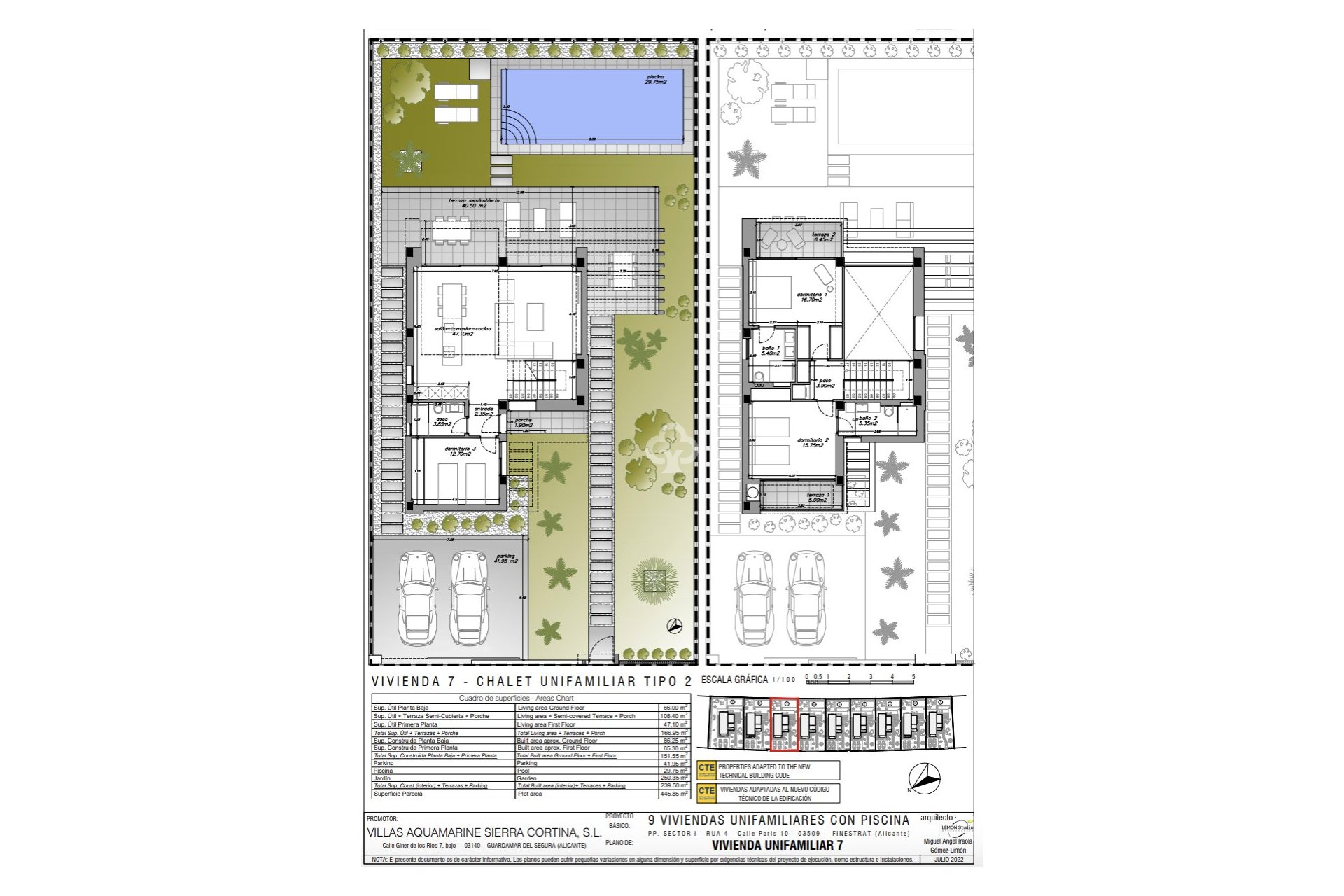 Obra nueva - Villas -
Finestrat - 03509