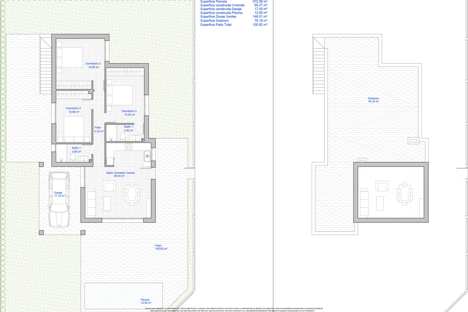 Obra nueva - Villas -
Los Alcázares