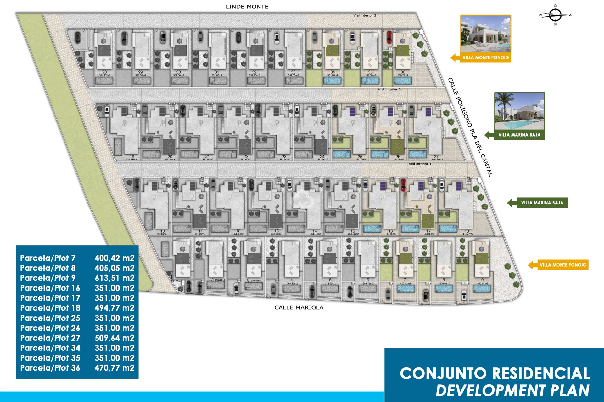 Obra nueva - Villas -
Polop - 03520