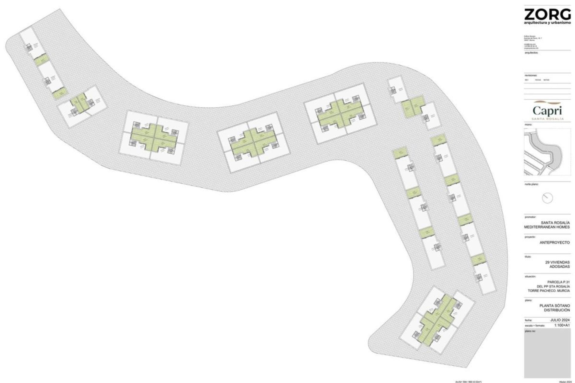 Obra nueva - Villas -
Torre-Pacheco - Calle Aviador Miguel Galindo, 1