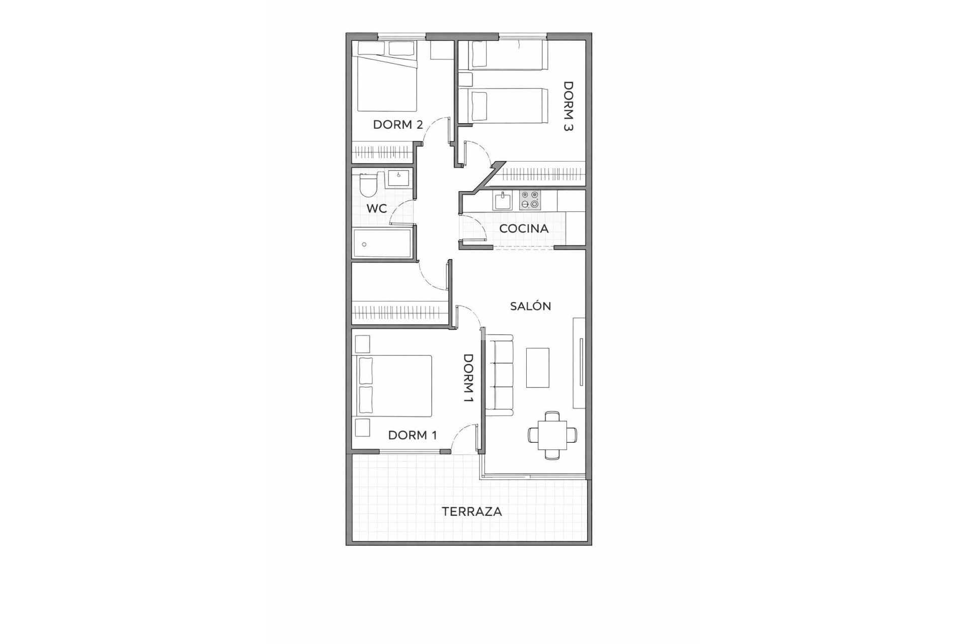 Resale - Apartment -
Dehesa de campoamor - Altos de campoamor