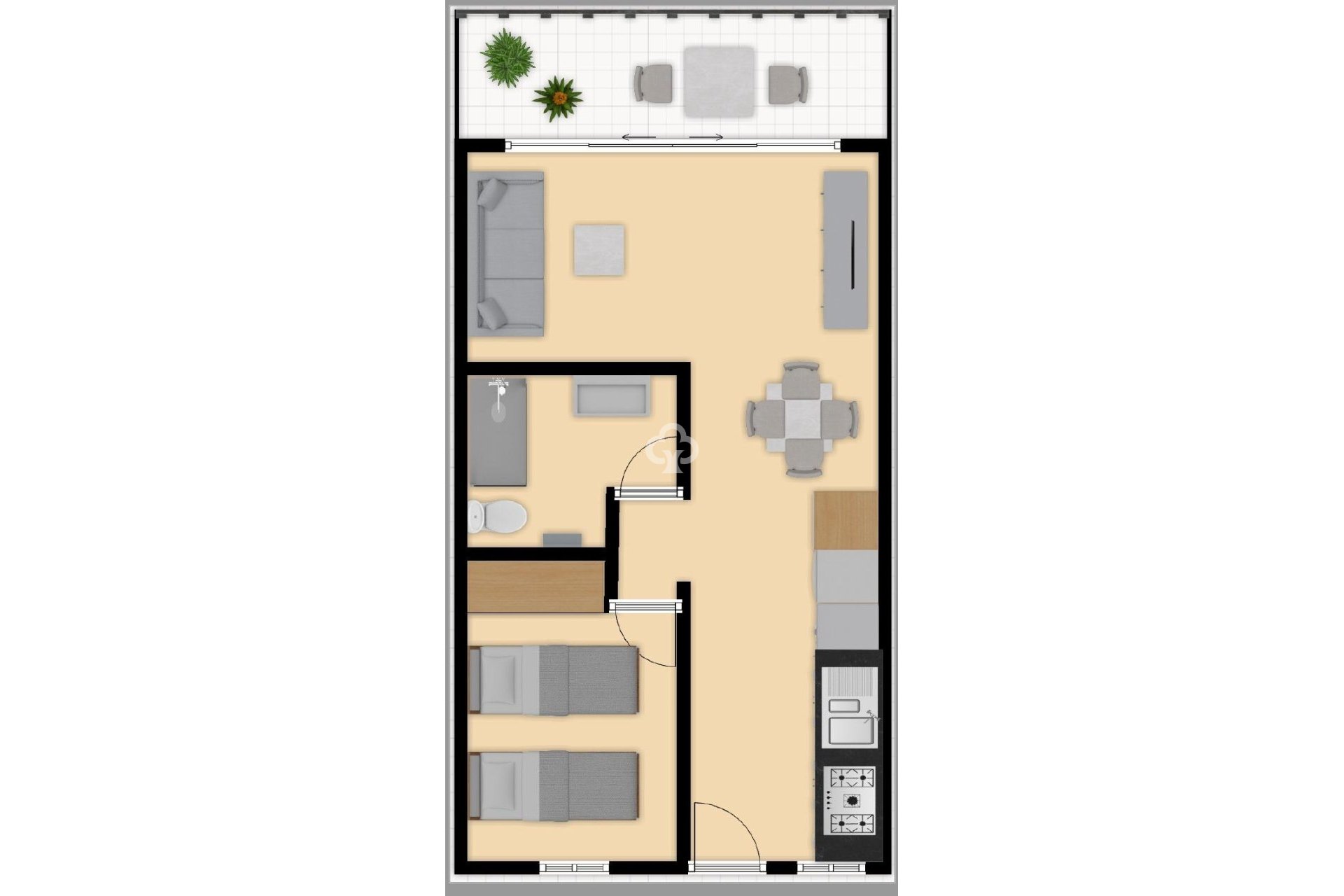 Reventa - Apartamento -
Fuengirola - 1ª Línea de playa