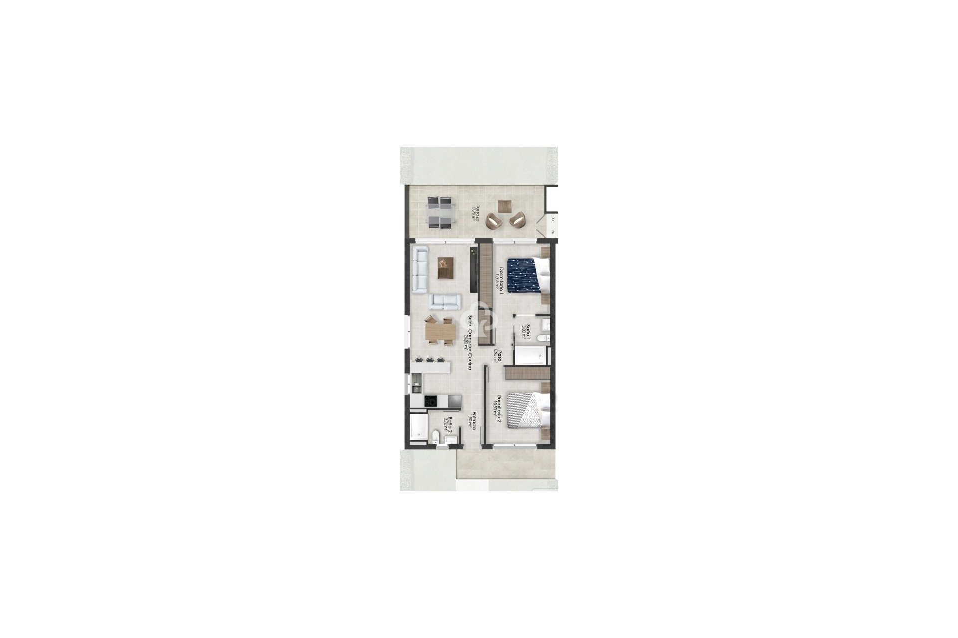 Uudiskohde - Apartamentos -
Alhama de Murcia - 30849