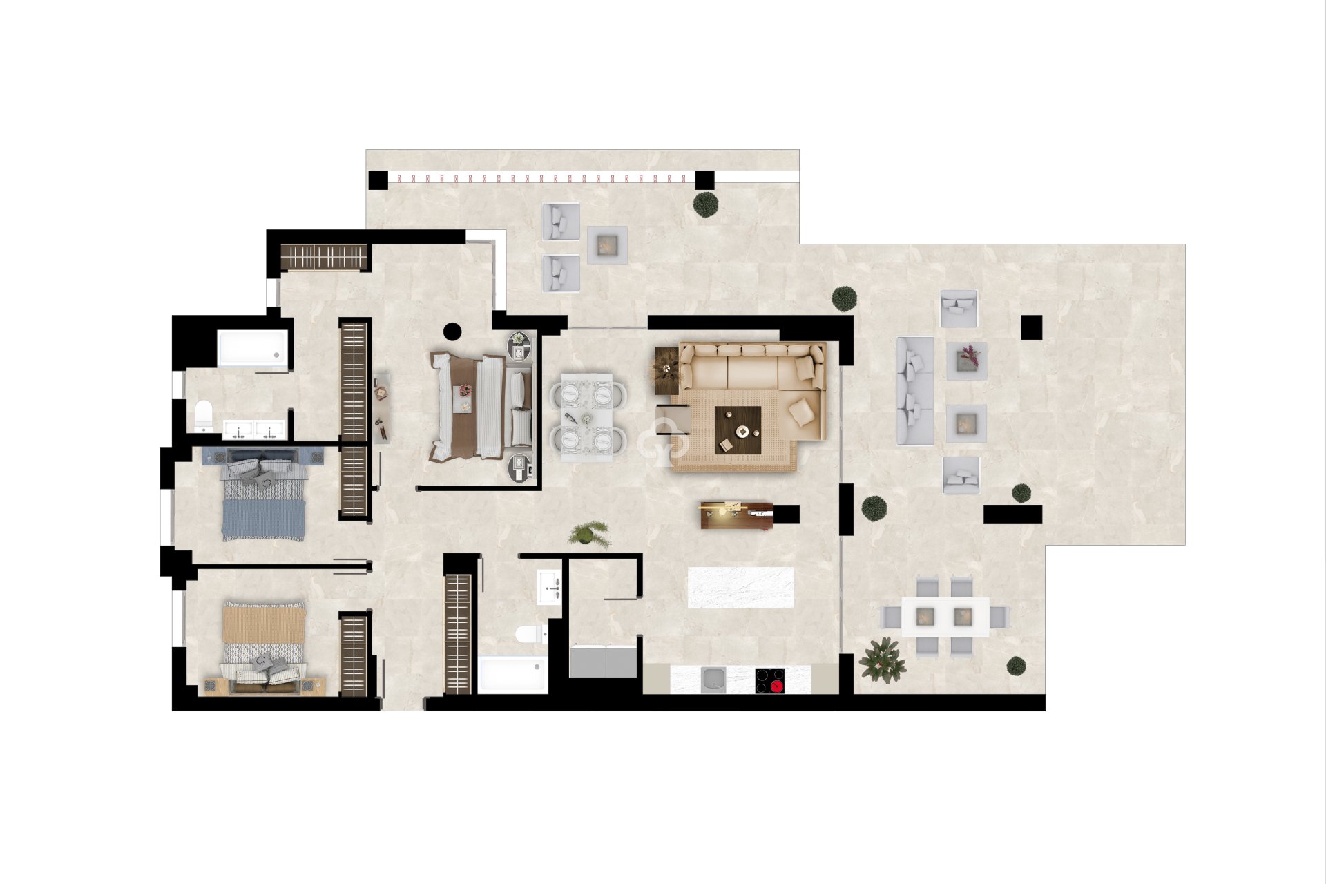 Uudiskohde - Apartamentos -
Benahavís - Calle Torre Campanillas s/n