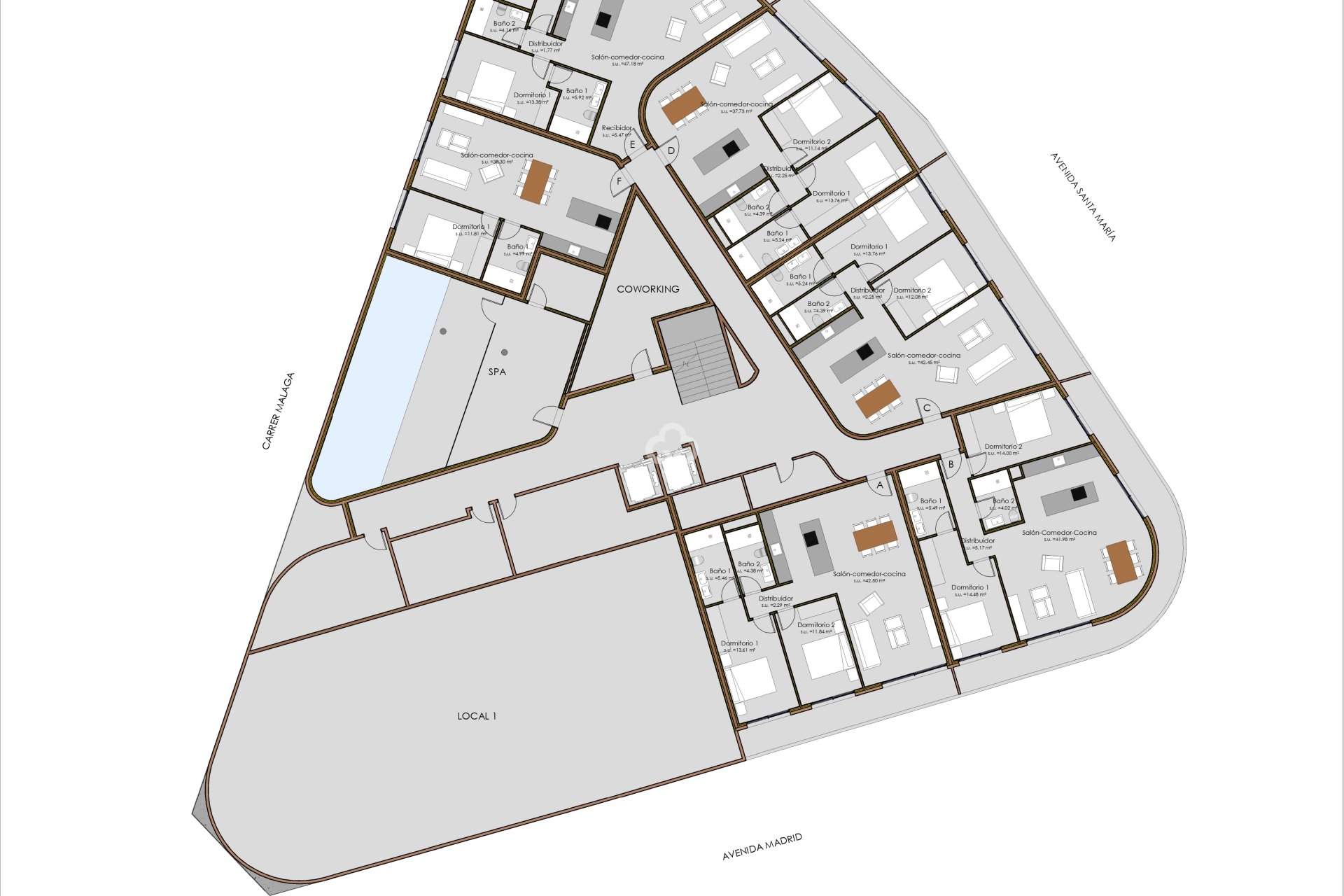 Uudiskohde - Apartamentos -
Calpe - Avenida de Madrid, 1