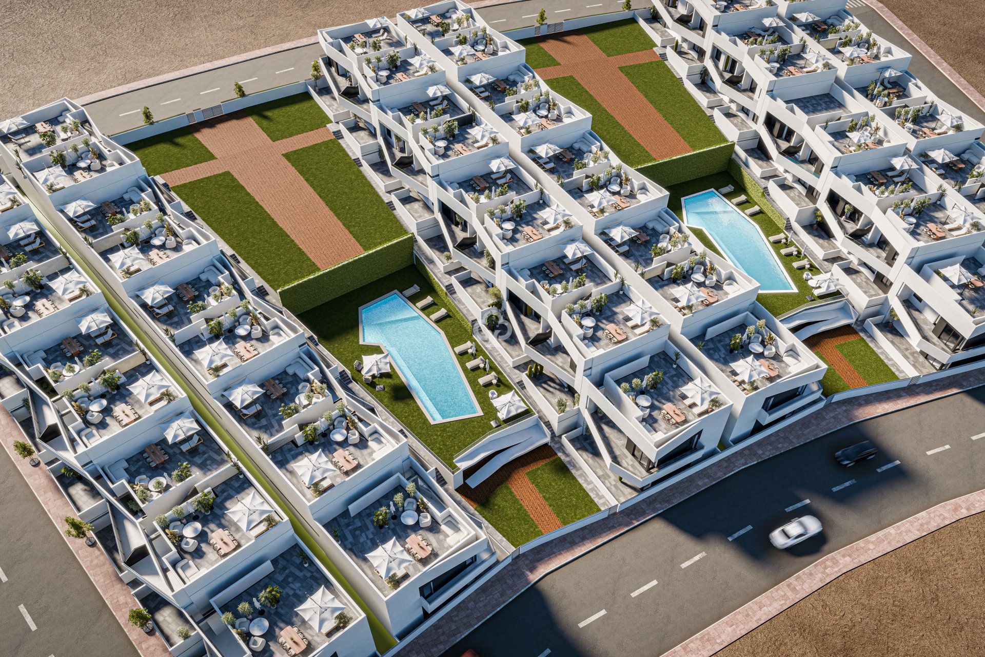 Uudiskohde - Bungalow -
San Miguel de Salinas