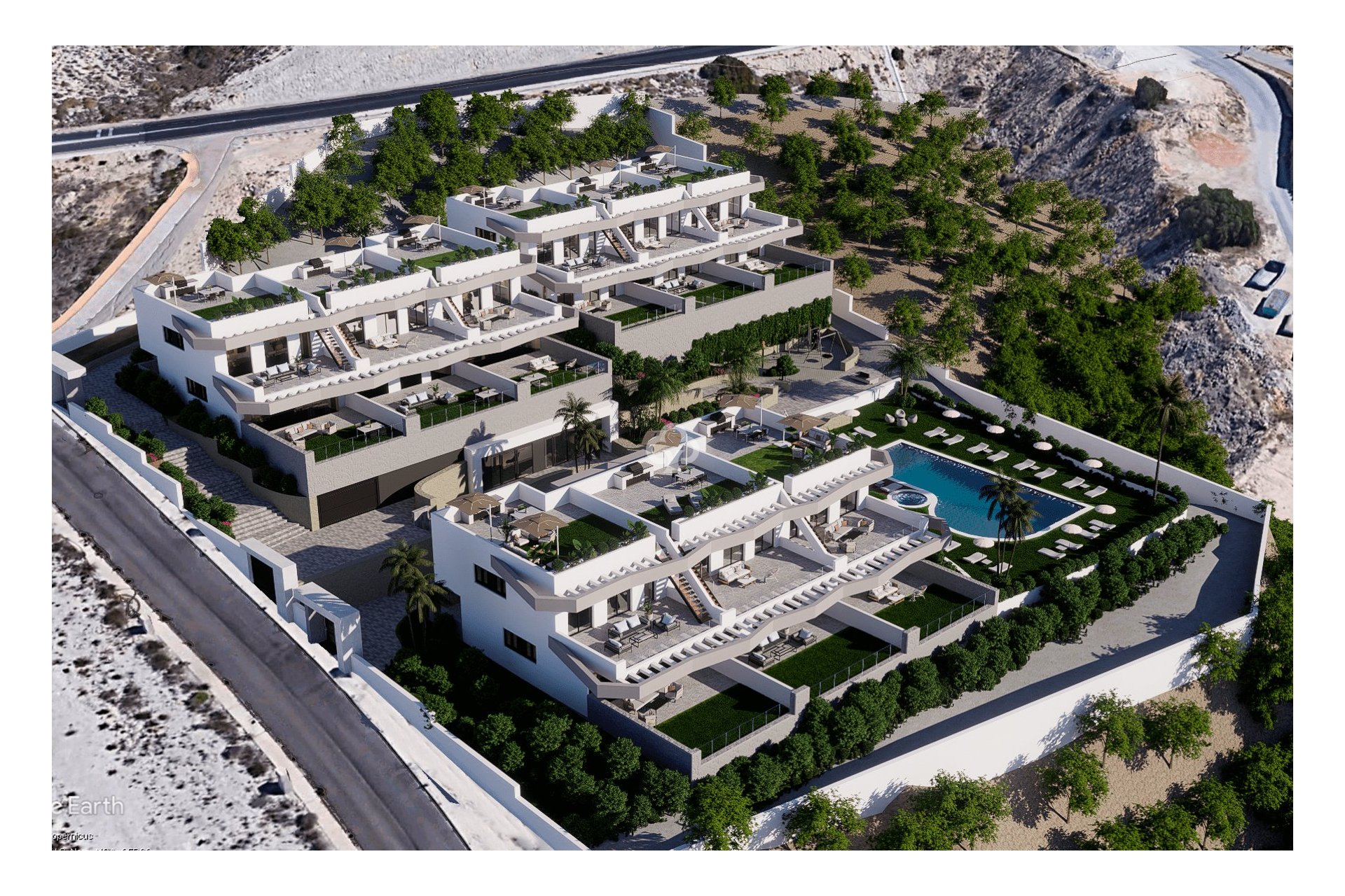 Uudiskohde - Bungalows -
Finestrat - Avenida Granada, 62