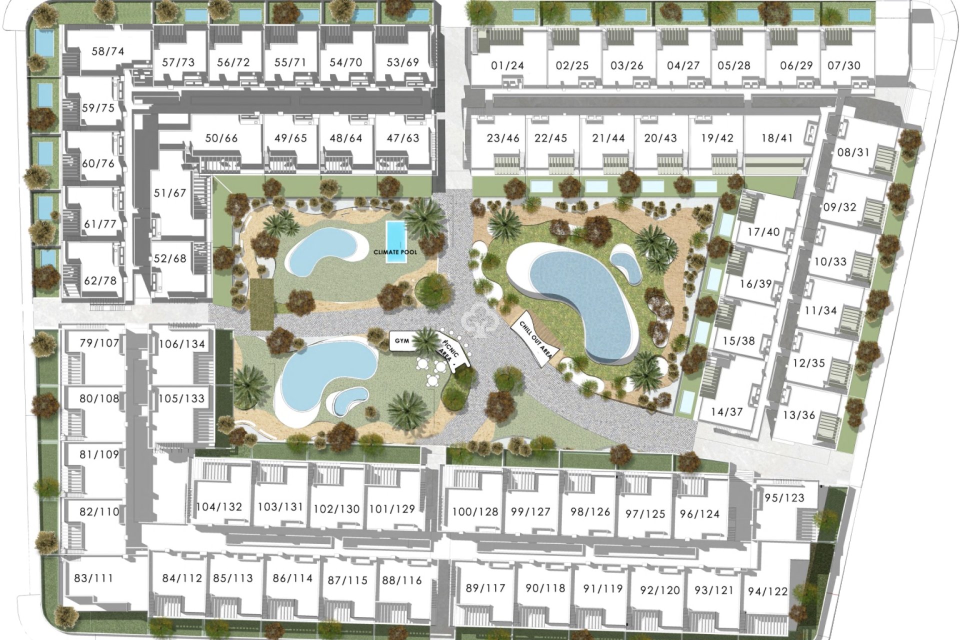 Uudiskohde - Bungalows -
Torrevieja - 03185, Calle Ramón Rubial, 30