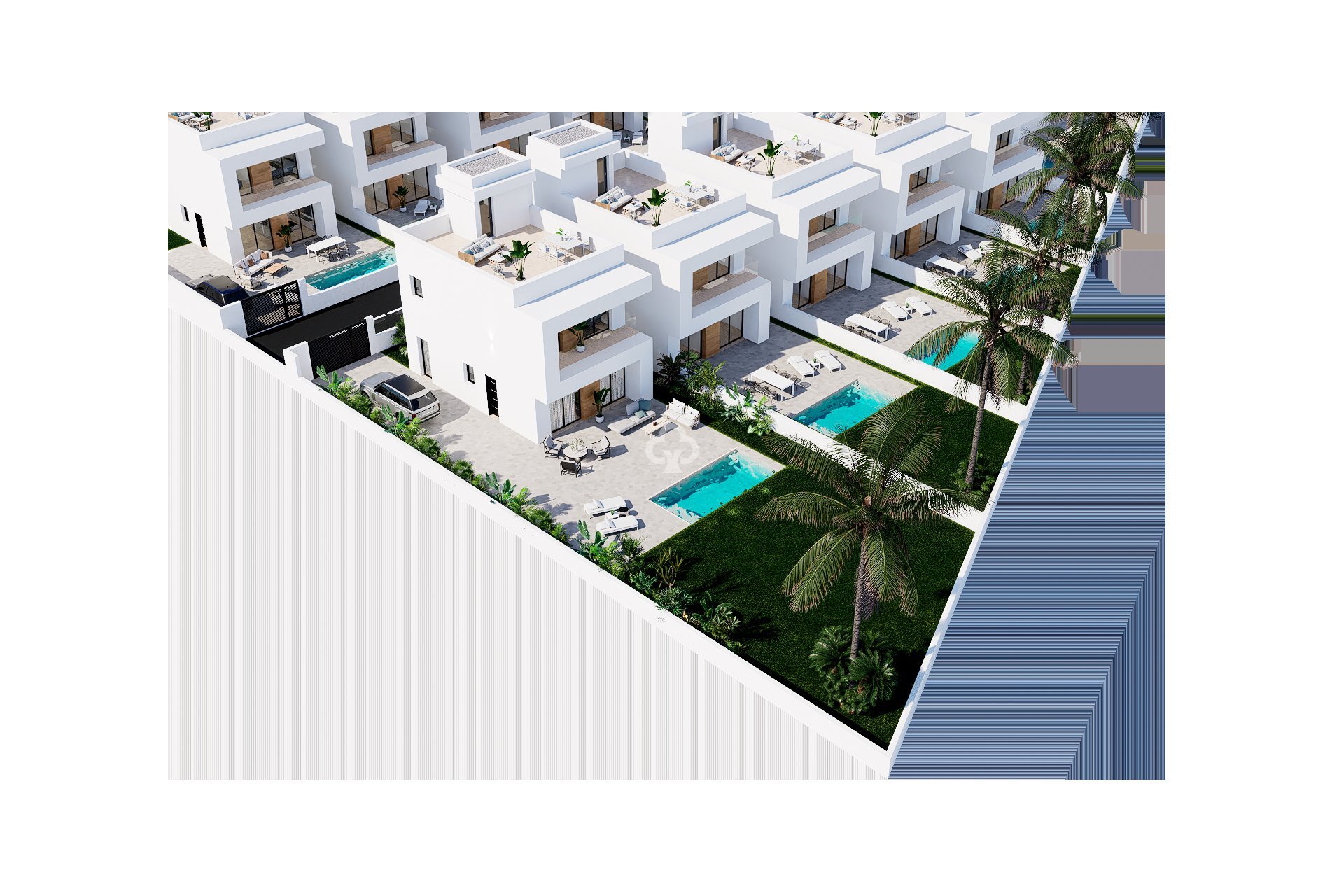 Uudiskohde - Omakotitalo -
Orihuela - Calle Amatista, 60