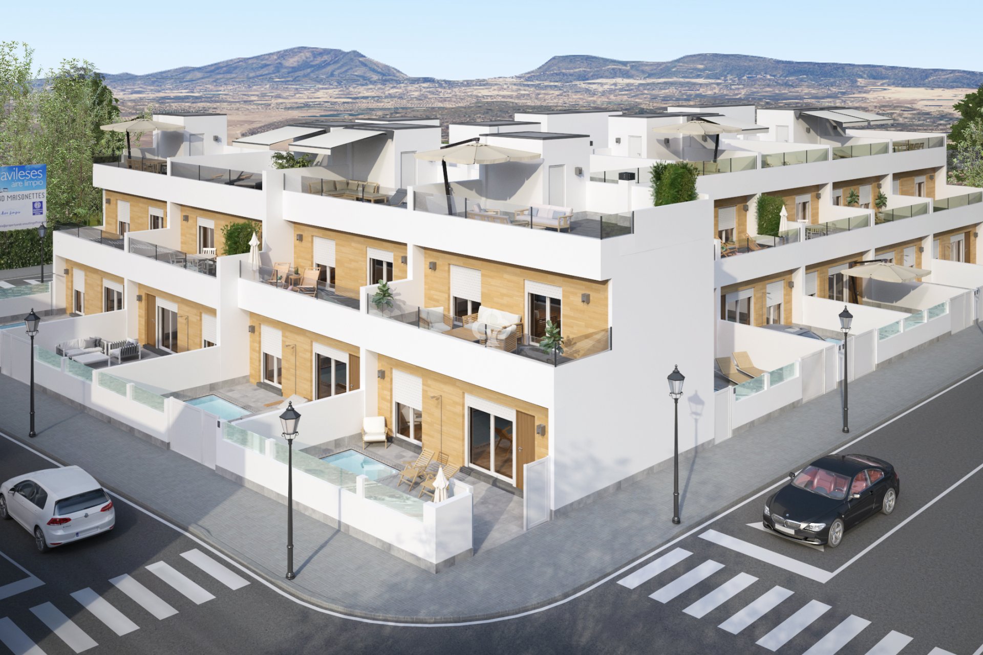 Uudiskohde - Townhouses -
Avileses