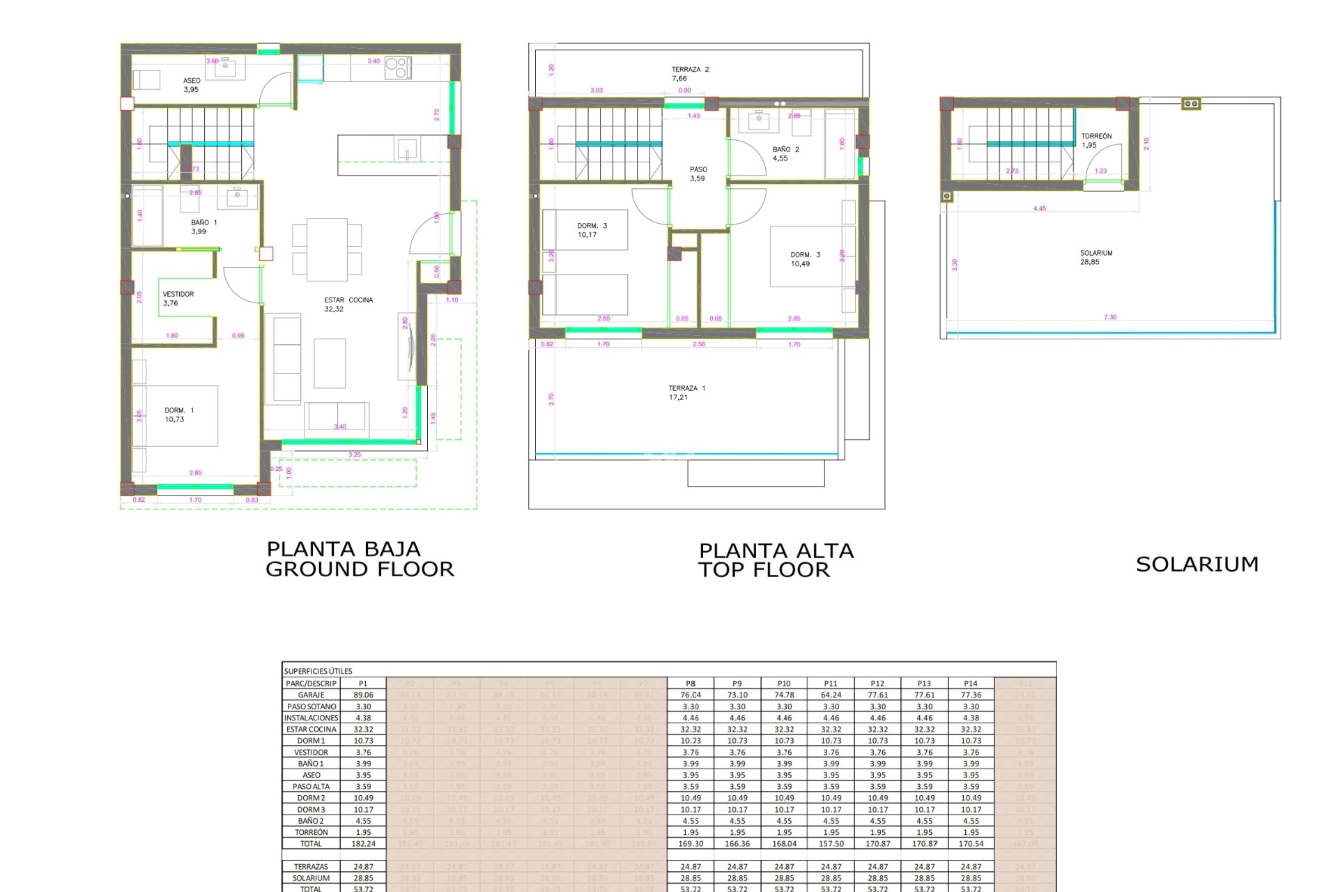 Uudiskohde - Villas -
Pilar de la Horadada - 03190