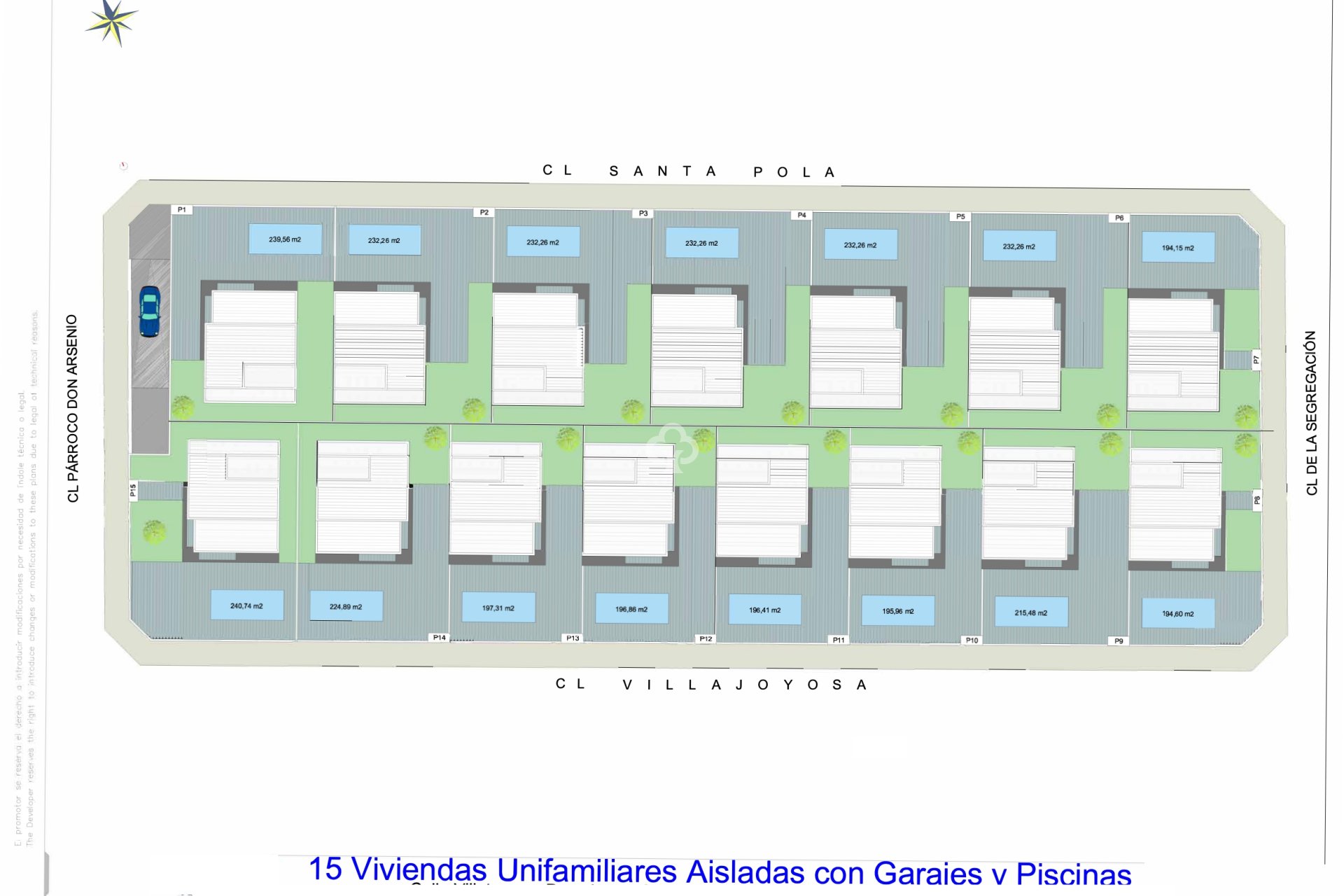 Uudiskohde - Villas -
Pilar de la Horadada - 03190