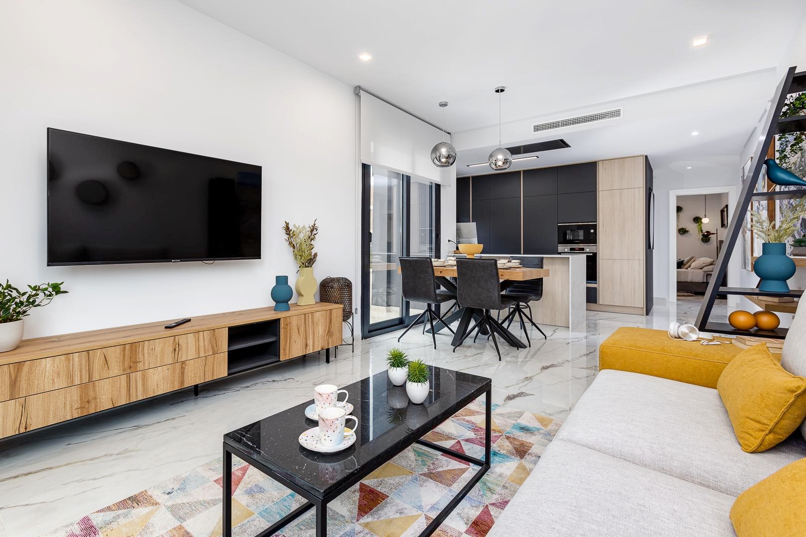 Valokuva rakennuttajan esittelyasunnot, aiemmin valmistunut kohde.