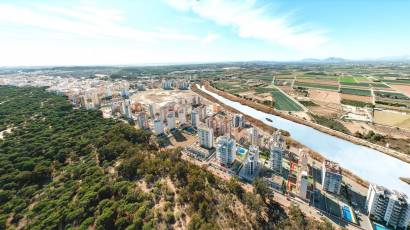 Rakennuttajan 3D-havainnekuva + valokuva sijainnista