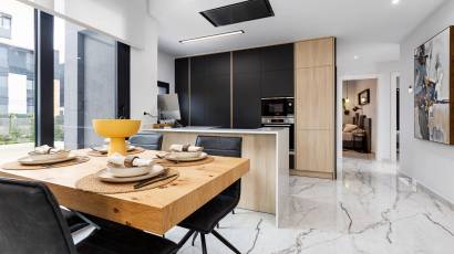 Rakennuttajan 3D-havainnekuva + valokuva sijainnista