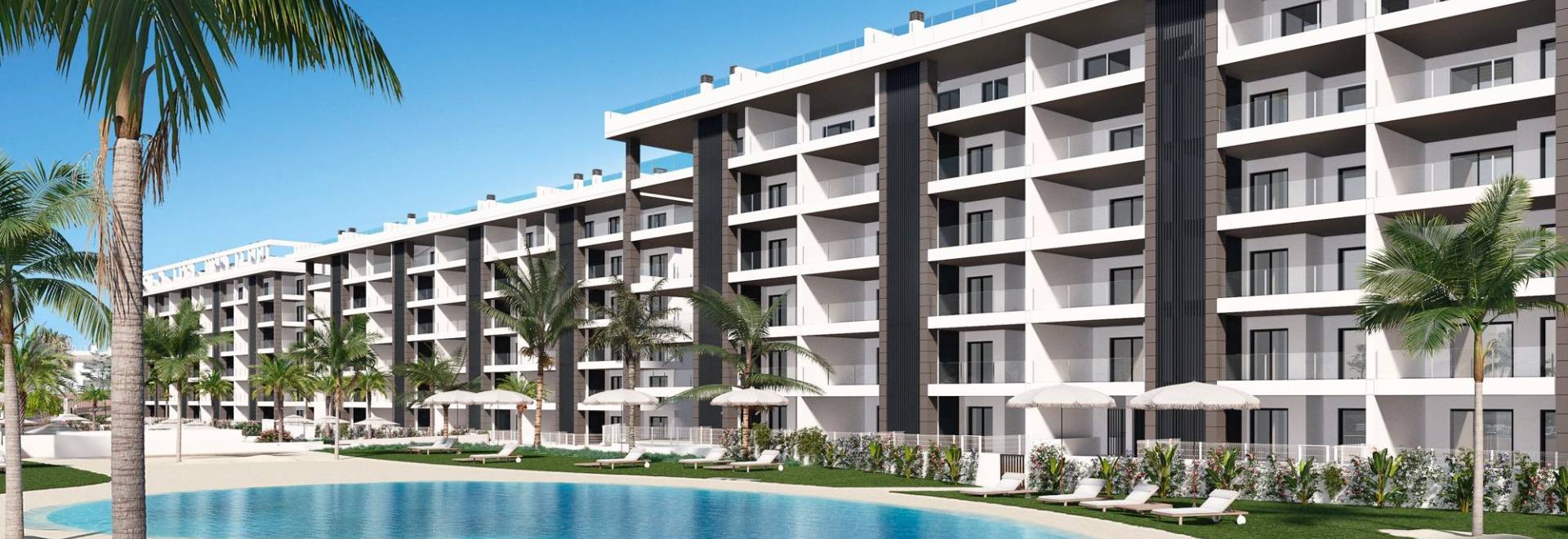 Apartamentos de obra nueva cerca del mar Mediterráneo – Eden Beach, La Mata (Torrevieja) - desde 285.000€