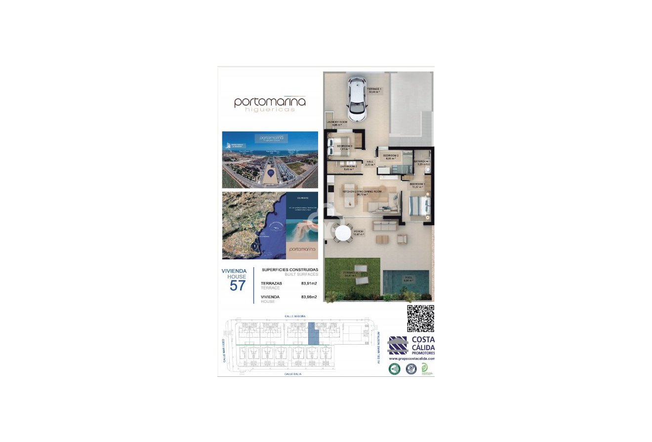 New Build - Bungalows -
Pilar de la Horadada - 03191