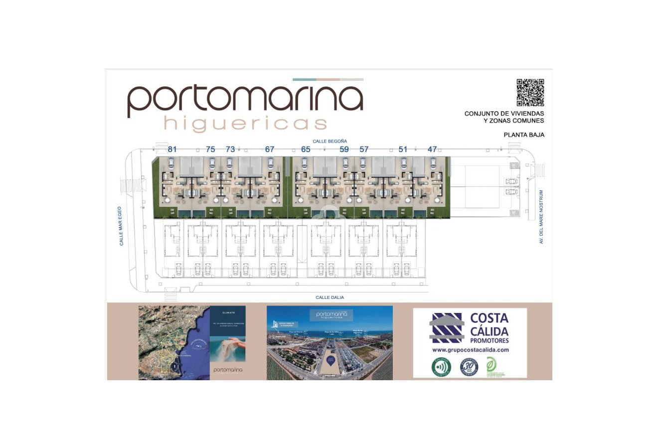 New Build - Bungalows -
Pilar de la Horadada - 03191