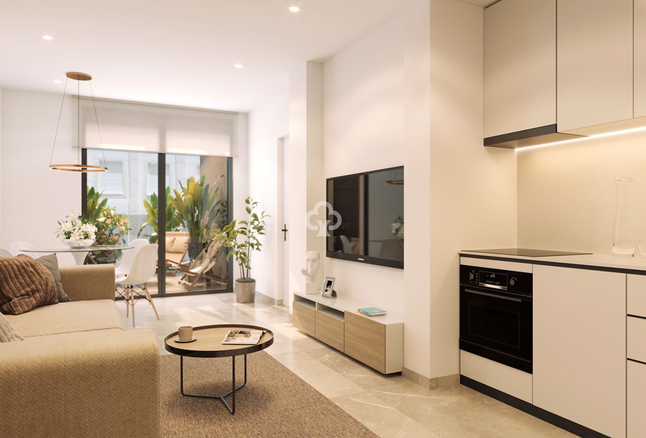 New Build - Apartment / flat -
Torrevieja - El Acequión - Los Náufragos