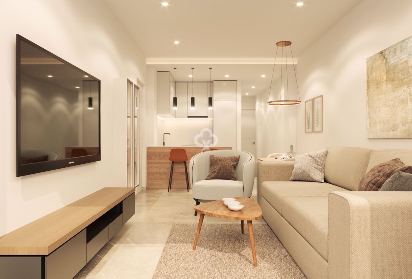 New Build - Apartment / flat -
Torrevieja - El Acequión - Los Náufragos