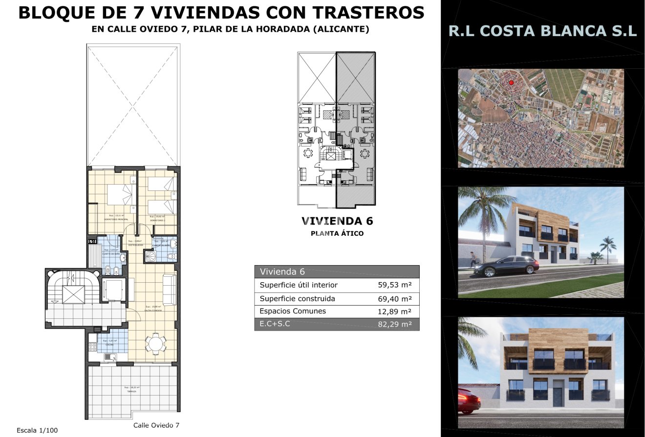 New Build - Bajos -
Pilar de la Horadada - Calle Oviedo, 3