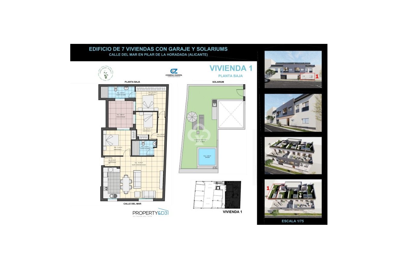 New Build - Apartamentos -
Pilar de la Horadada