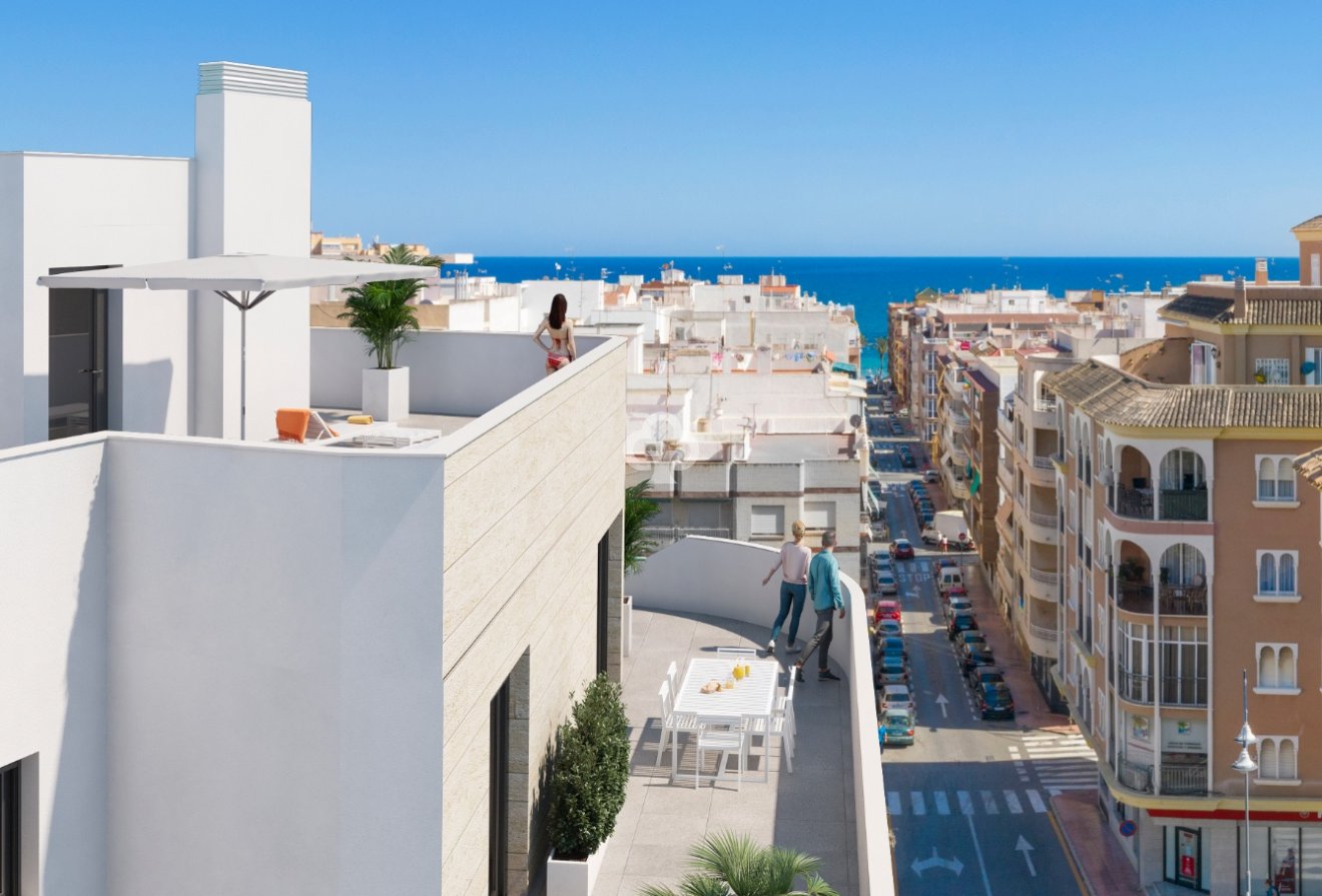 New Build - Apartment / flat -
Torrevieja - Playa del Cura