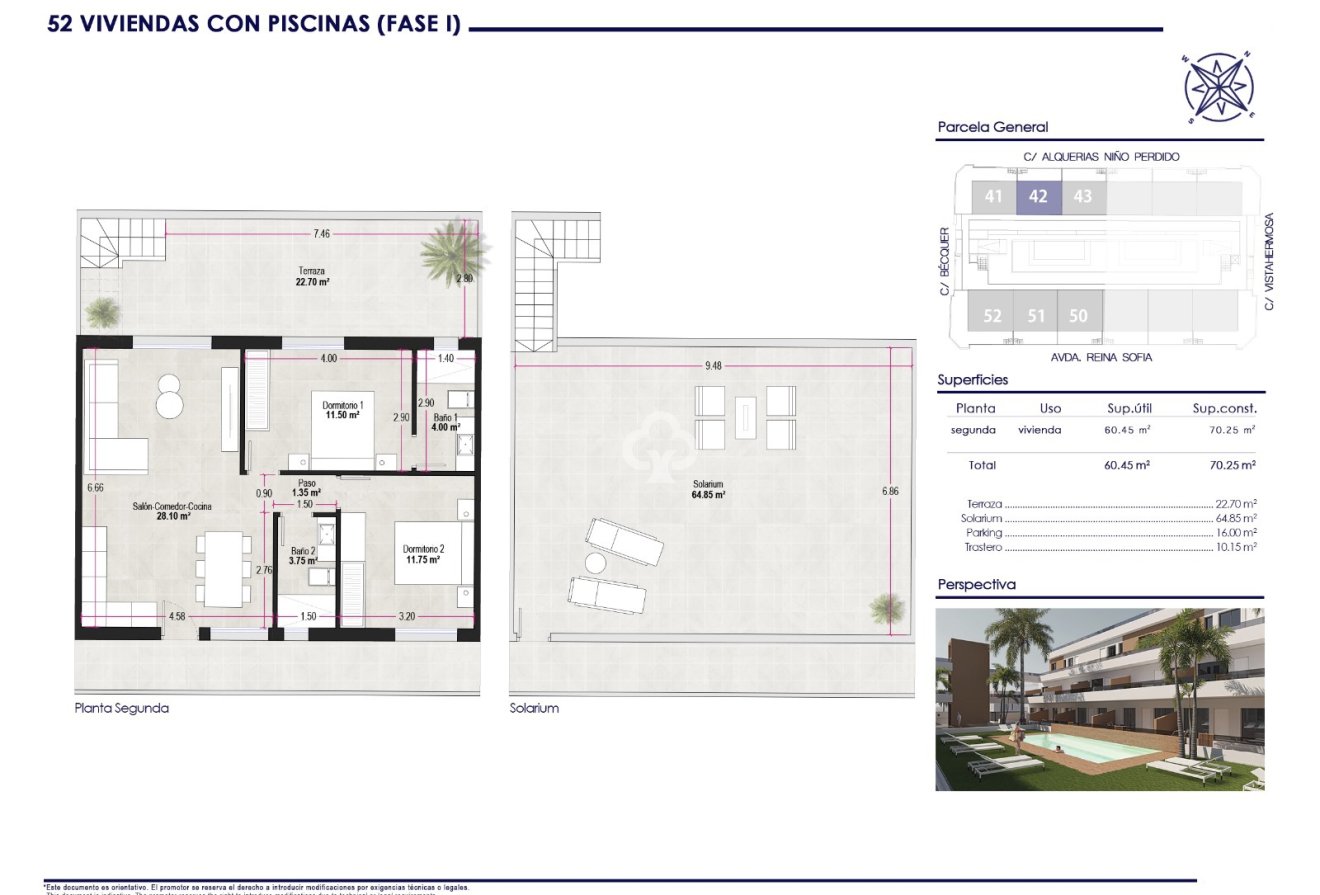 New Build - Áticos -
Pilar de la Horadada - 03190