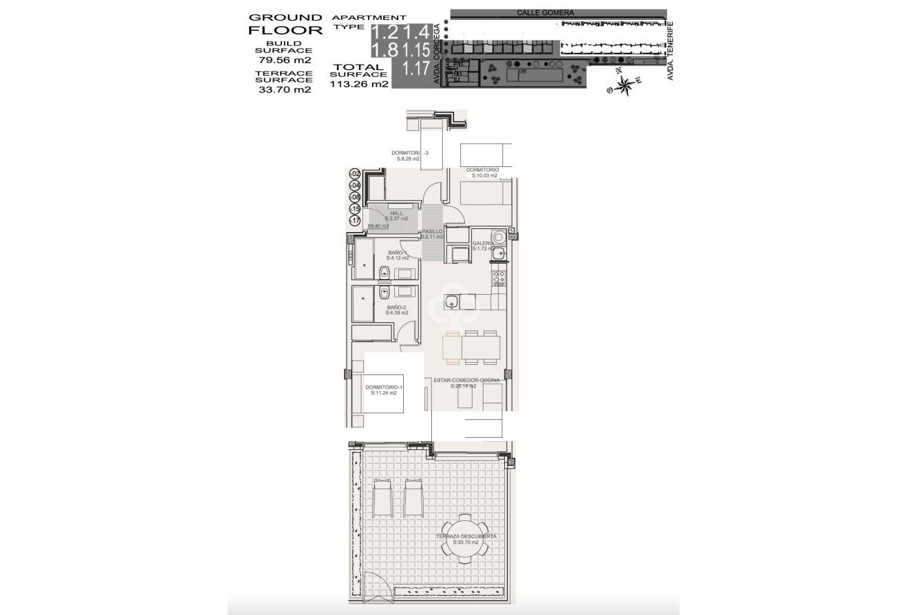 Obra nueva - Bajos -
Torrevieja - 03183, Avenida De Corcega, 7