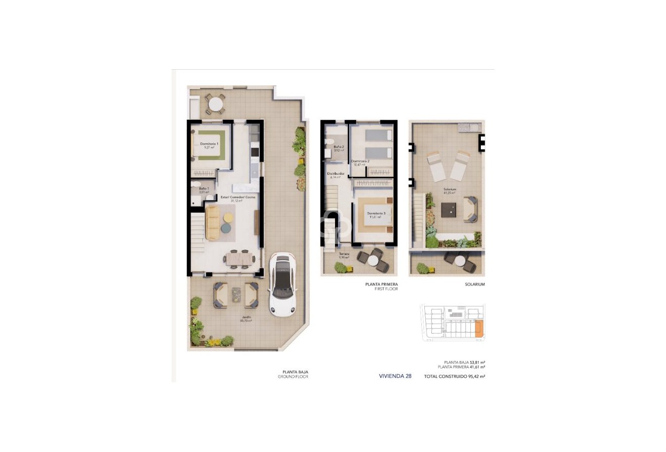 New Build - Adosados -
Pilar de la Horadada - 03191