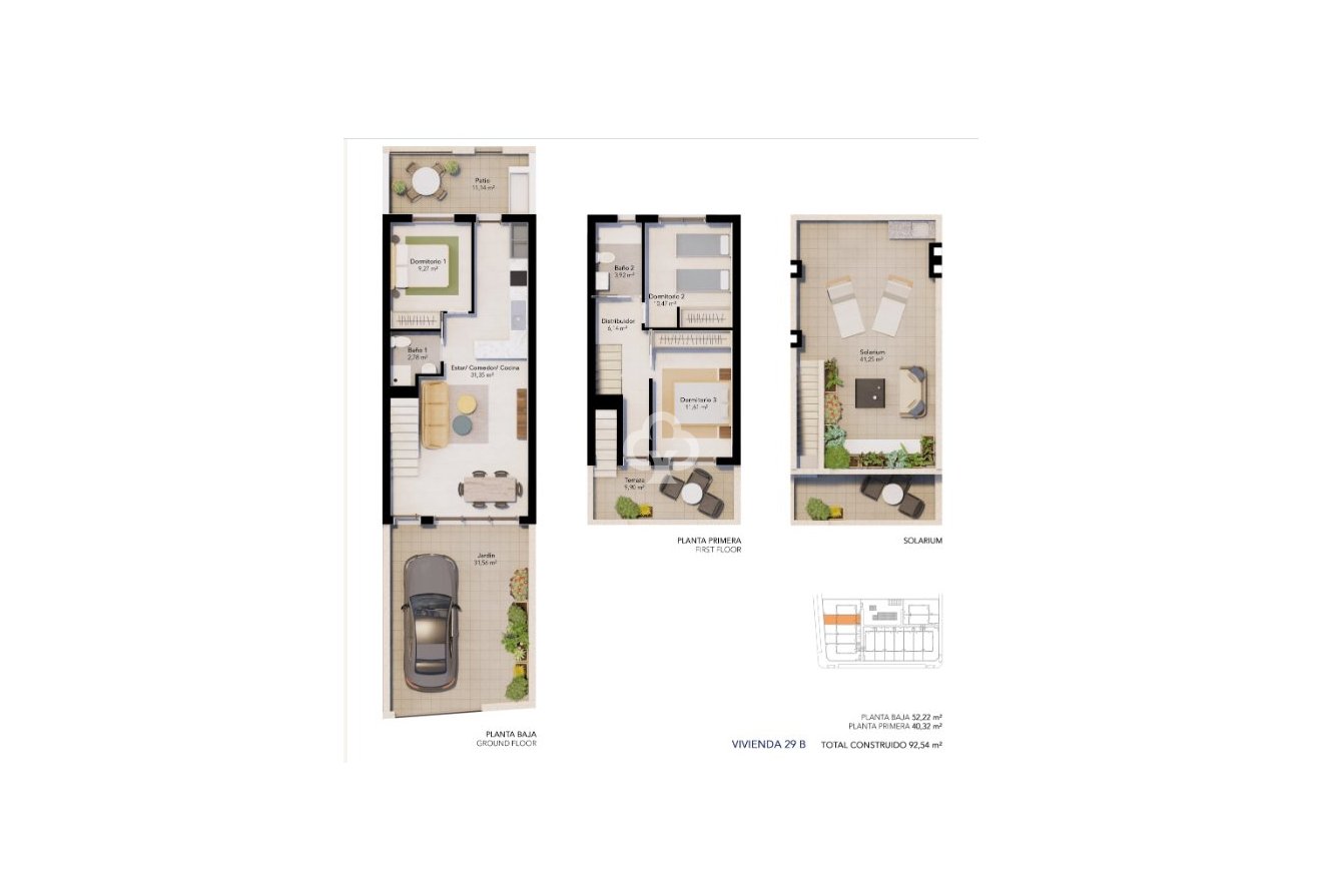 New Build - Adosados -
Pilar de la Horadada - 03191