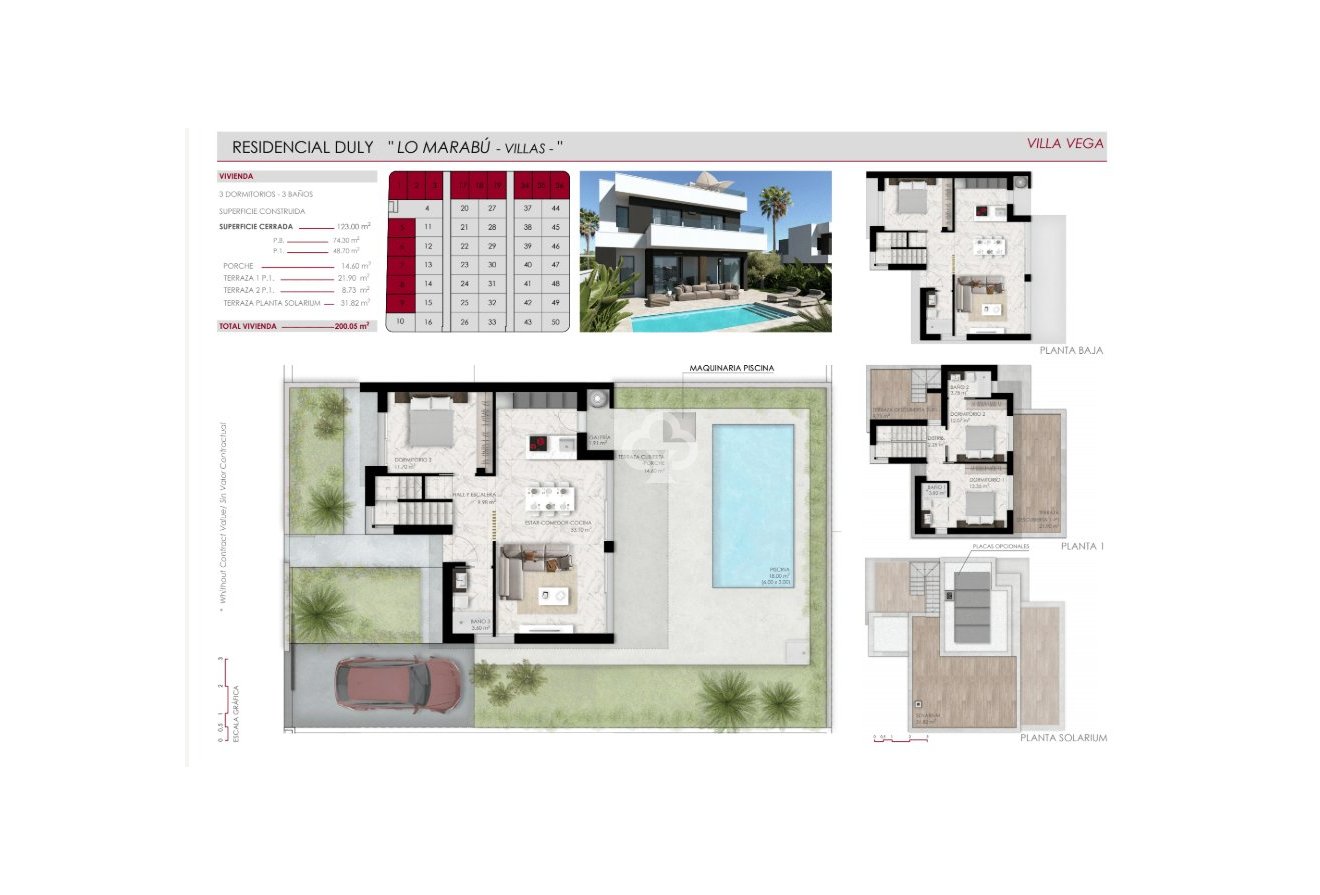 Uudiskohde - Villas -
Ciudad Quesada