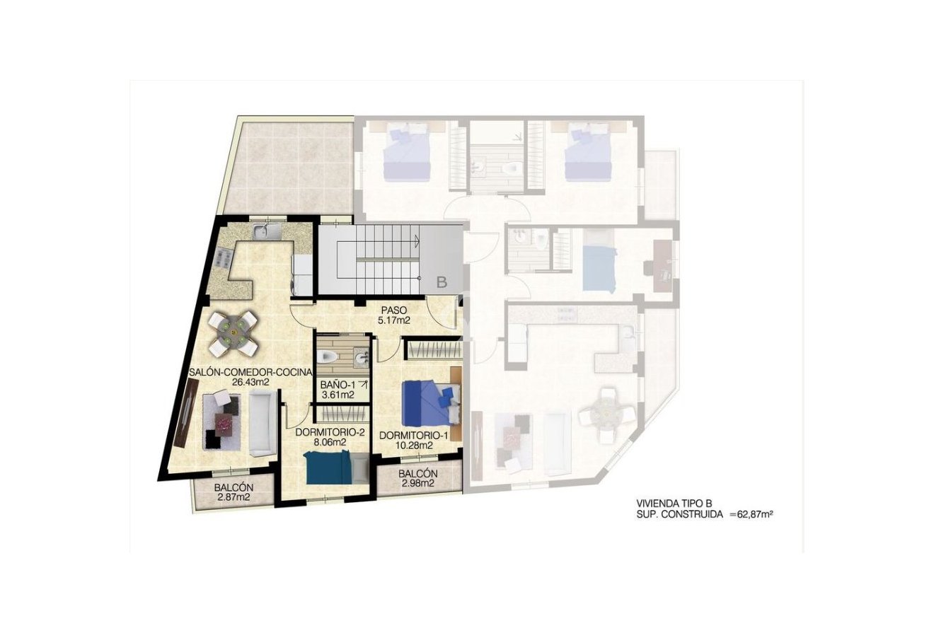 New Build - Apartamentos -
Jacarilla