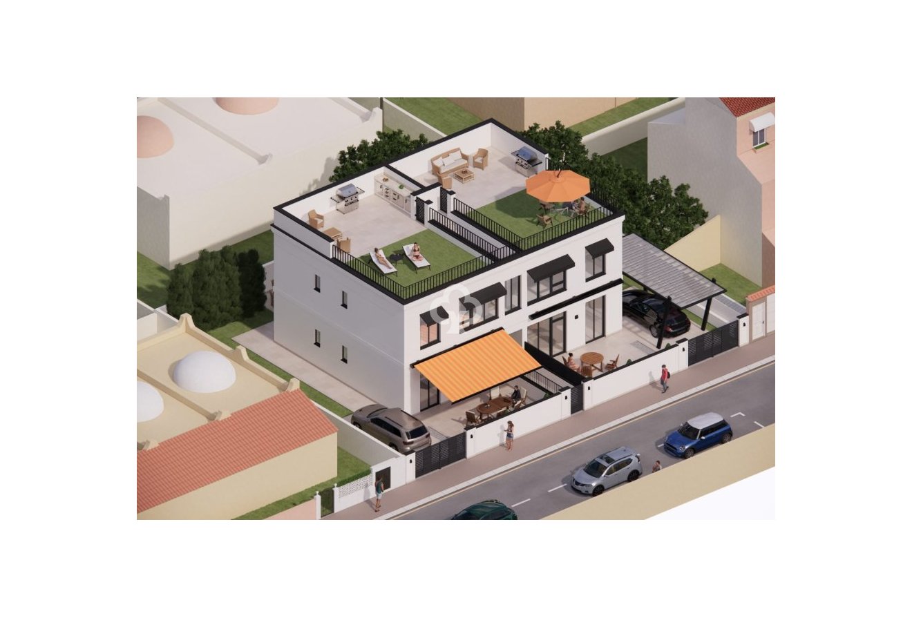 Nybyggnation - Áticos -
Torrevieja - Calle Ramón Gallud