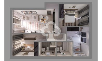 Nybyggnation - Áticos -
Torrevieja - Calle Ramón Gallud