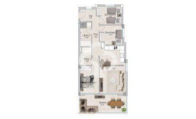 New Build - Apartamentos -
Santa Pola - 03130, Calle Elda, 228