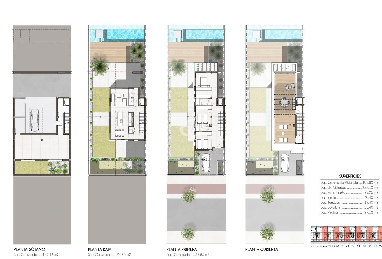 New Build - Adosados -
Amoros
