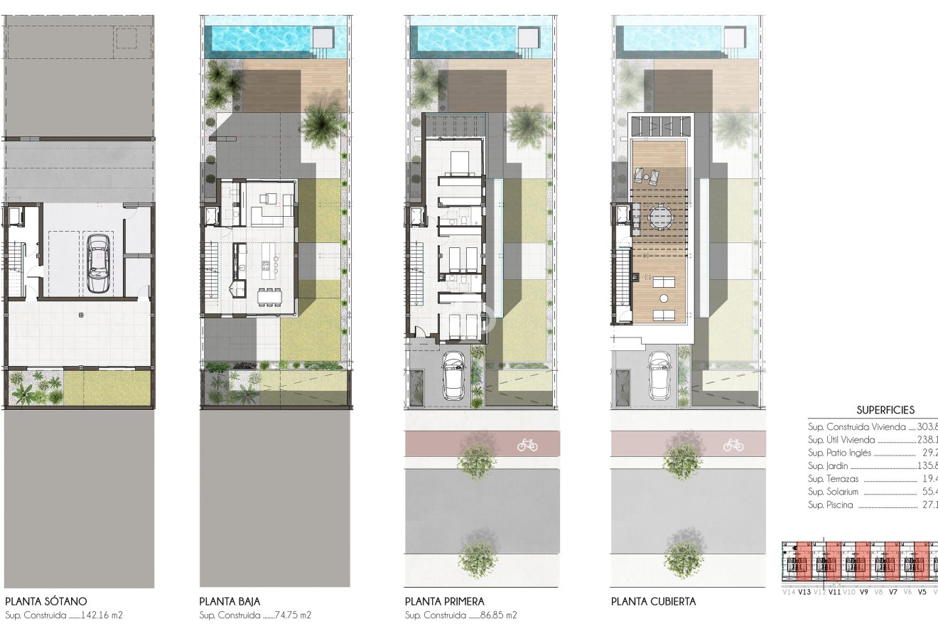 New Build - Adosados -
Amoros