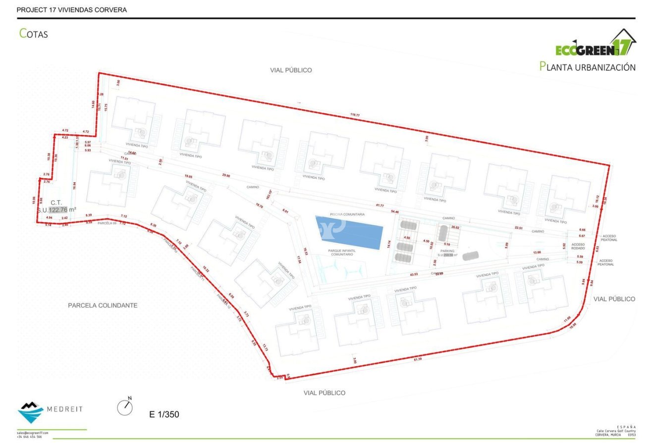 Obra nueva - Villas -
Murcia - Calle Corvera Golf & Country Club s/n