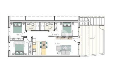 New Build - Áticos -
Torre-Pacheco - 30709
