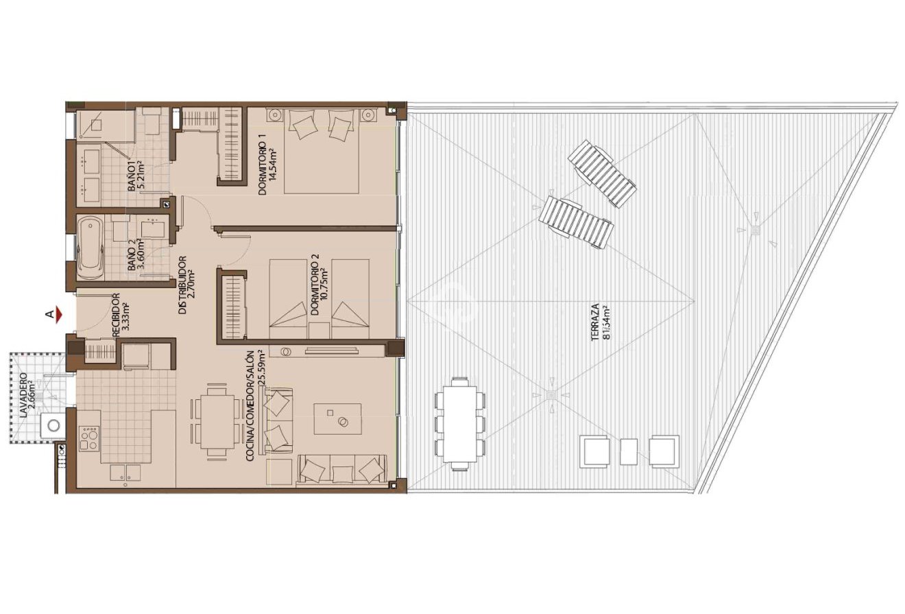 New Build - Áticos -
Fuengirola - 29640, Calle Pensamiento, 71