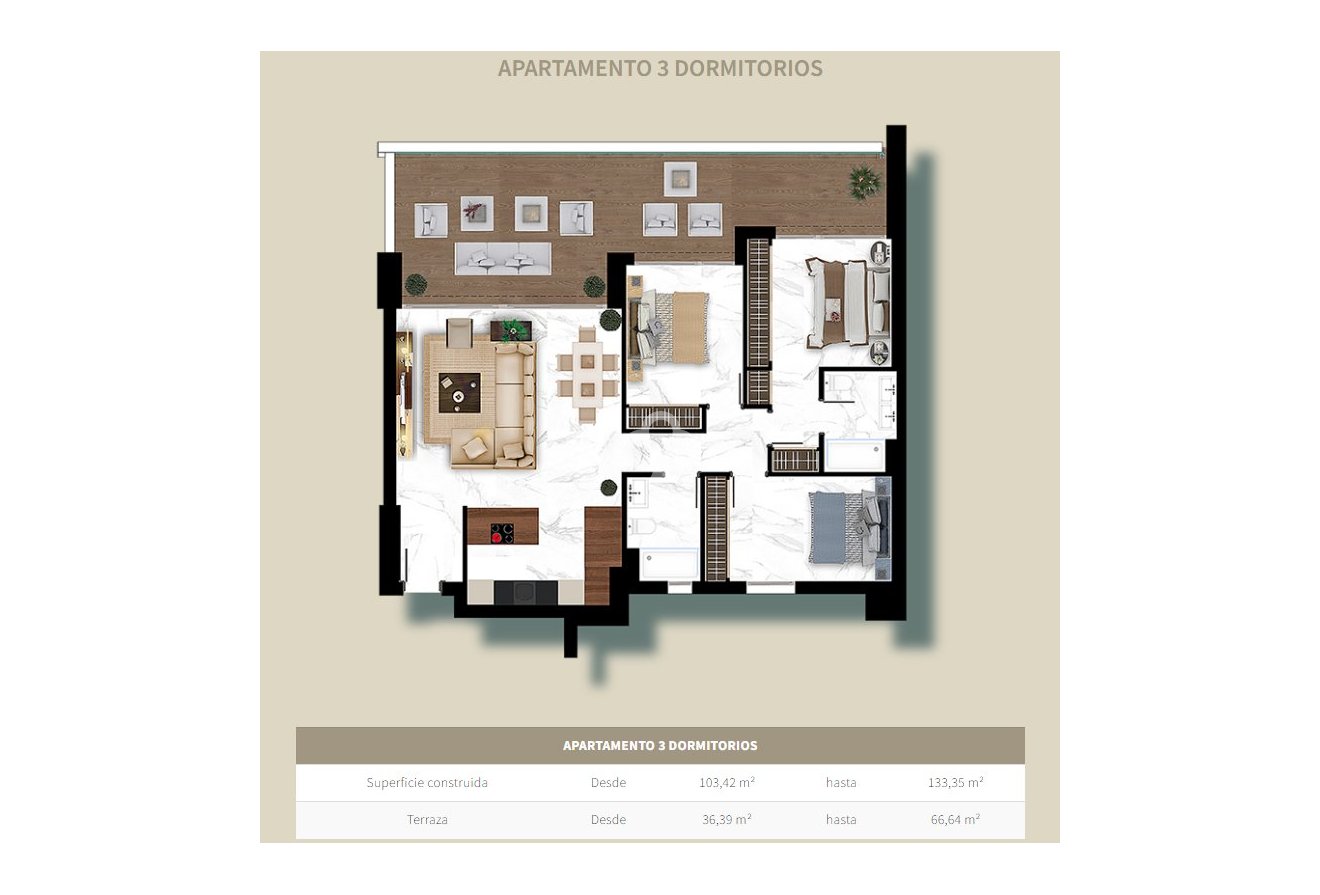 New Build - Apartamentos -
Marbella - 29670, Avenida Mar Mediterráneo