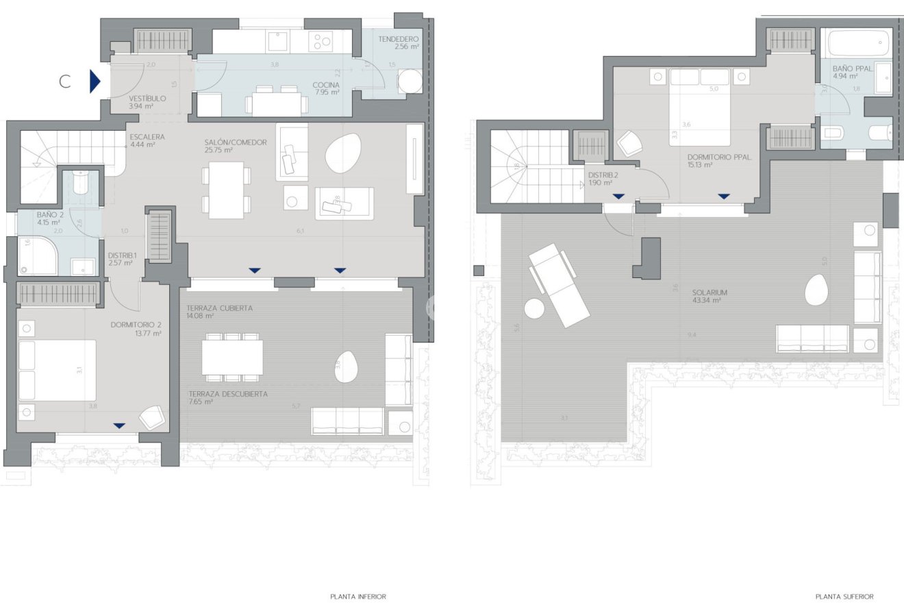 New Build - Bajos -
Estepona - Calle Las Lomas de Arroyo Judío s/n