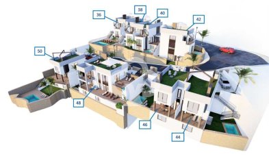 New Build - Villas -
Algorfa - Calle Alicante, 36