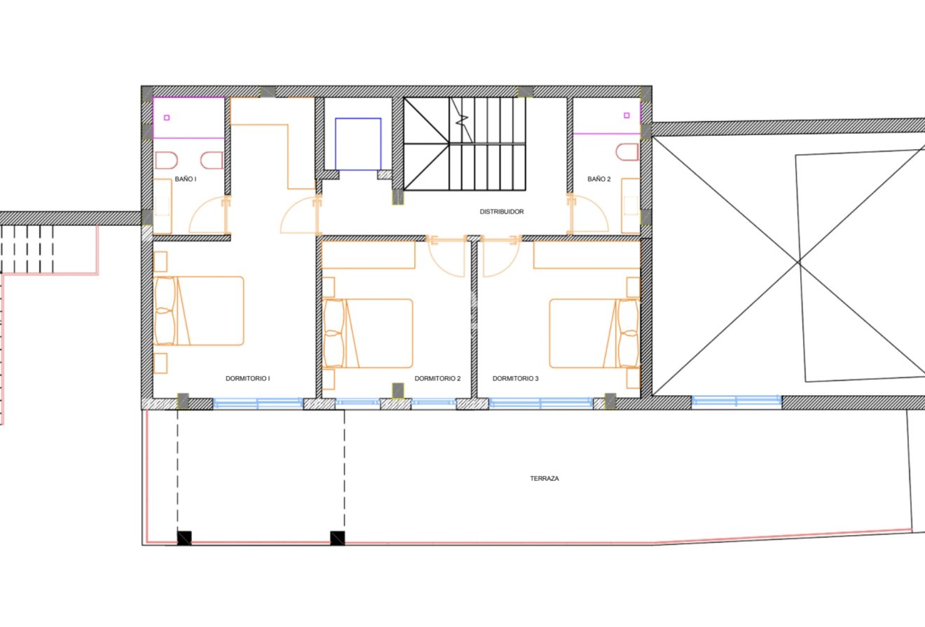 New Build - Villas -
Algorfa - Calle Alicante, 36