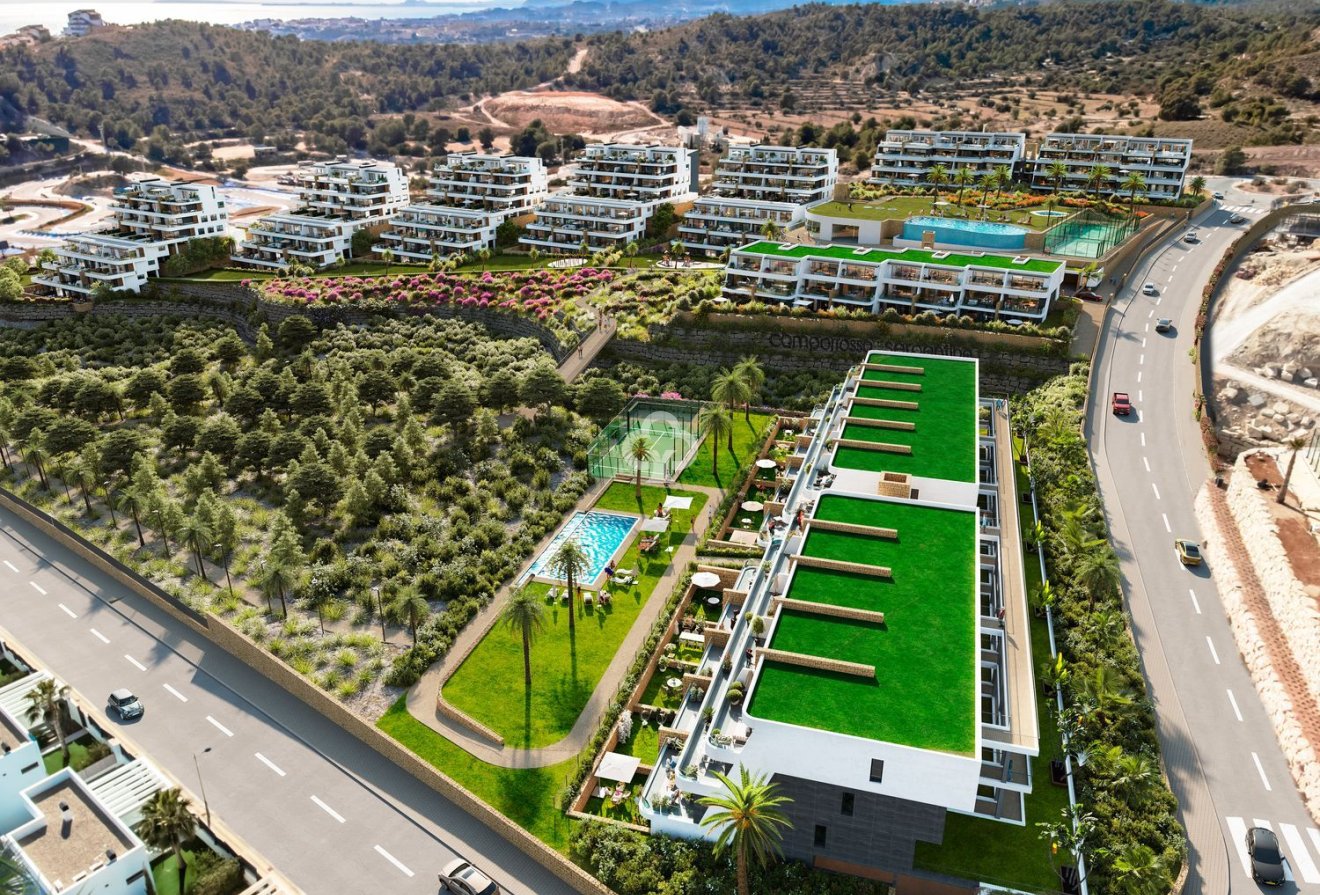 New Build - Apartamentos -
Finestrat - Calle costa rica s/n