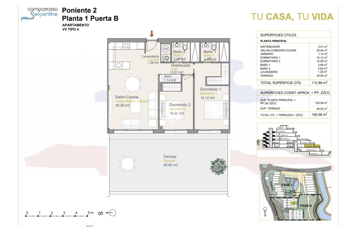 New Build - Apartamentos -
Finestrat - Calle costa rica s/n